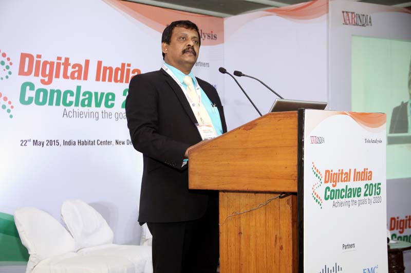 Mr. Deepak K Sahu, Chief Editor - VARINDIA delivering his keynote address